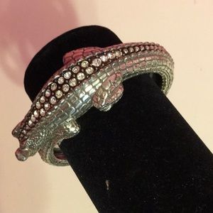 Vintage Brighton Alligator Bracelet.